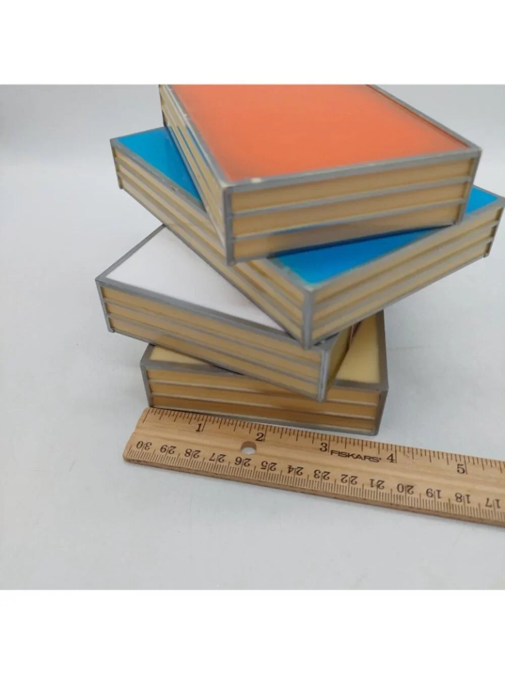 Stacked Books Table Lamp Home Decor Book Read